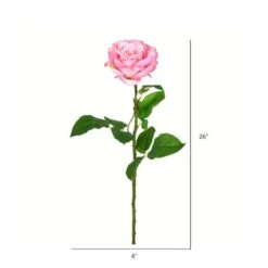 Pale Pink Rose Stem, 6ct. -Michaels Shop D333953S 2