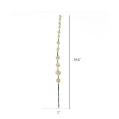 6 Pack: Cream Pom Pom Stem -Michaels Shop D333955S 2