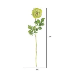 23" Green Ranunculus Artificial Stem, 4ct. -Michaels Shop D333994S 3