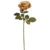 Light Brown Autumn French Rose Artificial Stem, 3ct. 1 Light Brown Autumn French Rose Artificial Stem, 3ct. -Michaels Shop D334008S 1