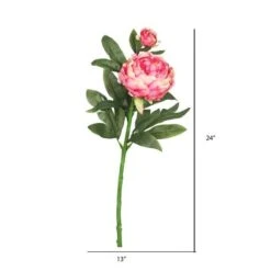 Pink Peony Spray, 3ct. -Michaels Shop D334018S 7