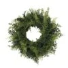 24" Green Buckler Fern & Grass Wreath -Michaels Shop D347815S 1