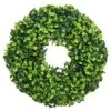 10" Green Mini Button Leaf Wreath -Michaels Shop D347820S 1