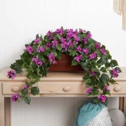18" Bougainvillea Plant In Decorative Planter -Michaels Shop D350191S 14