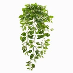 2.6ft. Purple Heart Evergreen Hanging Artificial Plant, 2ct. -Michaels Shop D350212S 1 1