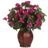 2ft. Pink Bougainvillea With Woven Vase -Michaels Shop D350225S 11