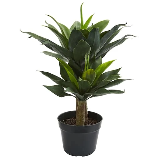 2.4ft. Potted Double Agave Succulent Artificial Plant 4 2.4ft. Potted Double Agave Succulent Artificial Plant - Image 2