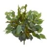 Green Mixed Ficus, Fittonia & Berries Bush, 6ct. 1 Green Mixed Ficus, Fittonia & Berries Bush, 6ct. -Michaels Shop D351535S 1