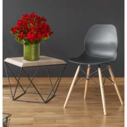 20" Red Geranium In Metal Planter -Michaels Shop D352164S 13