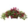 Bougainvillea In Metal Planter -Michaels Shop D352862S 1