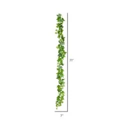 71" Artificial Green Frosted Ivy Vine, 3ct. -Michaels Shop D352885S 2