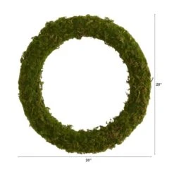 20" Green Moss Wreath -Michaels Shop D386408S 2