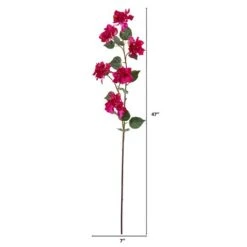 47'' Bougainvillea Artificial Flower Spray, 4ct. Orchid -Michaels Shop D386526S 2