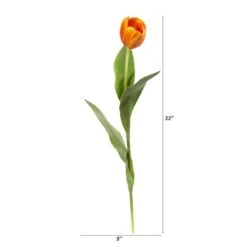 Orange Tulip Stem, 8ct. -Michaels Shop D386544S 12