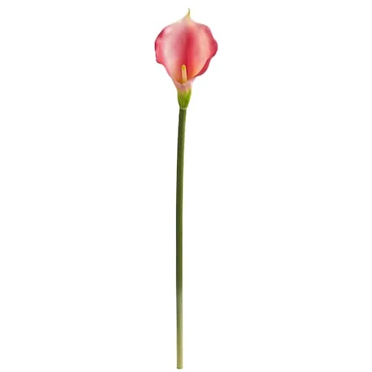 Pink Calla Lily Flower Stems, 12ct. 3 Pink Calla Lily Flower Stems, 12ct.