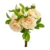11" Camellia Artificial Flower Bouquet (Set Of 4) -Michaels Shop D386631S 1