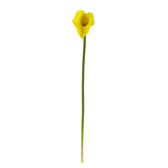 19.5" Calla Lily Artificial Flower Set Yellow 3 19.5" Calla Lily Artificial Flower Set Yellow
