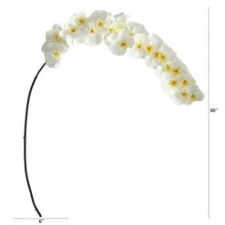 5ft. Large Phalaenopsis Orchid Artificial Flower (Set Of 2) -Michaels Shop D386684S 2