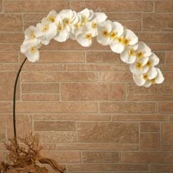 5ft. Large Phalaenopsis Orchid Artificial Flower (Set Of 2) -Michaels Shop D386684S 3