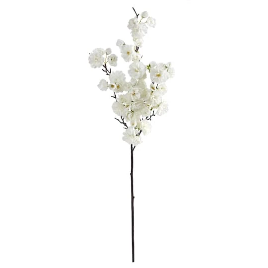 35'' Cherry Blossom Artificial Flower Spray, 3ct. White 3 35'' Cherry Blossom Artificial Flower Spray, 3ct. White