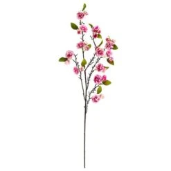 41'' Cherry Blossom Artificial Flower Spray, 3ct. Mauve -Michaels Shop D386702S 1 1