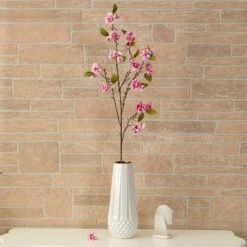 41'' Cherry Blossom Artificial Flower Spray, 3ct. Mauve -Michaels Shop D386702S 3