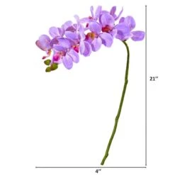 Moth Orchid Stem, 6ct. Purple -Michaels Shop D386711S 2