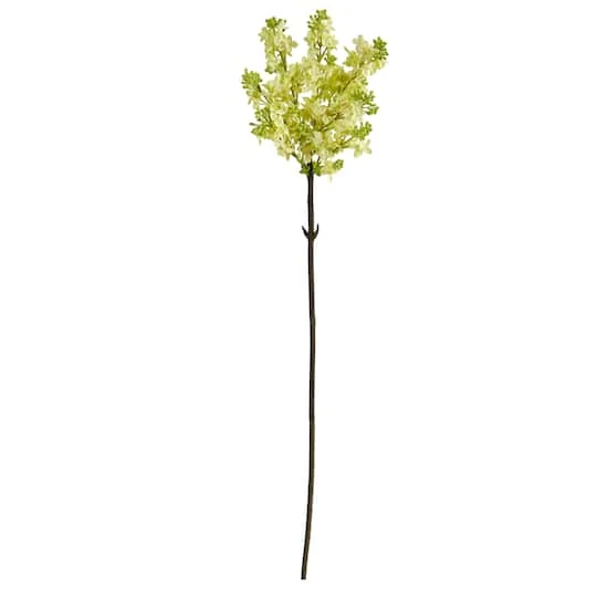 32'' Lilac Artificial Flower Stem, 4ct. Green 4 32'' Lilac Artificial Flower Stem, 4ct. Green - Image 2