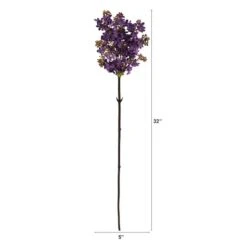 32'' Lilac Artificial Flower Stem, 4ct. Purple -Michaels Shop D386732S 2