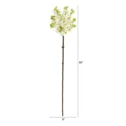 32'' Lilac Artificial Flower Stem, 4ct. White -Michaels Shop D386733S 2