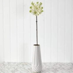 32'' Lilac Artificial Flower Stem, 4ct. White -Michaels Shop D386733S 3