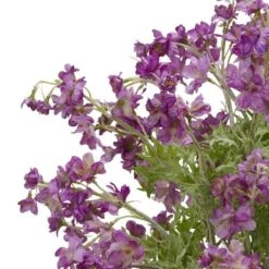 24" Dancing Daisy Arrangement In Vase Purple -Michaels Shop D386883S 12