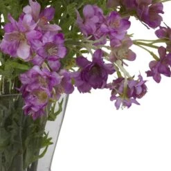 24" Dancing Daisy Arrangement In Vase Purple -Michaels Shop D386883S 13