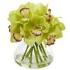 Cymbidium Orchid Arrangement In Vase -Michaels Shop D387073S 1