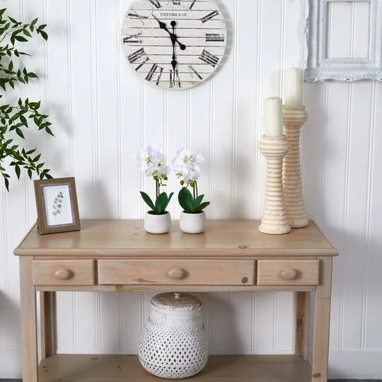 Phalaenopsis Orchid Artificial Arrangement (Set Of 2) 6 Phalaenopsis Orchid Artificial Arrangement (Set Of 2) - Image 4