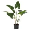 Tall Artificial Anthurium Leaf Plant WMetal Pot For Indoor Decor, 18" -Michaels Shop D404857S 1