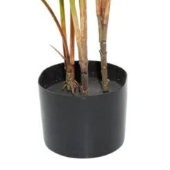 Tall Artificial Anthurium Leaf Plant WMetal Pot For Indoor Decor, 18" -Michaels Shop D404857S 5