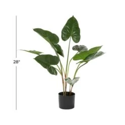 Tall Artificial Anthurium Leaf Plant WMetal Pot For Indoor Decor, 18" -Michaels Shop D404857S 7