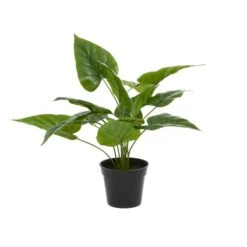 Green Plastic Traditional Artificial Foliage, 17" X 21" X 17" -Michaels Shop D404858S 2