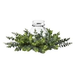 19" Eucalyptus Candelabrum