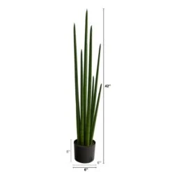 3.5ft. Sansevieria Snake Artificial Plant -Michaels Shop D478480S 12
