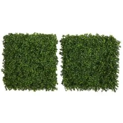Boxwood Artificial Wall Mats, 2ct. -Michaels Shop D590124S 11 1