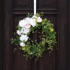 Haute Decor 24" Rose & Hydrangea Wreath -Michaels Shop D623447S 2