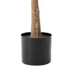 Glitzhome® 5ft. Faux Fiddle Leaf Fig Tree In Pot -Michaels Shop D763664S 6