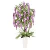 6ft. Artificial Wisteria Tree In White Decorative Pot -Michaels Shop D763732S 1