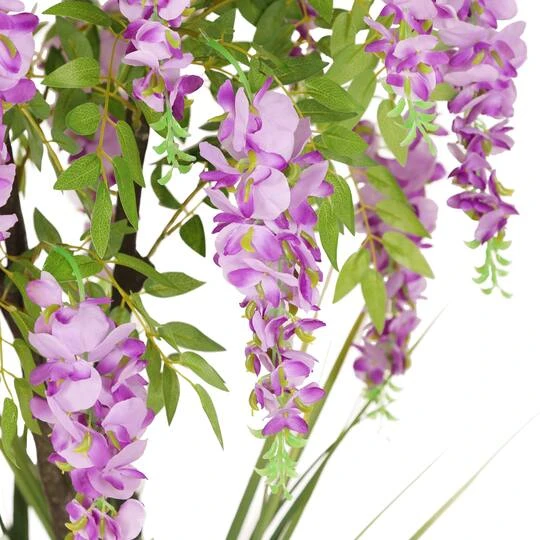 6ft. Artificial Wisteria Tree In White Decorative Pot 8 6ft. Artificial Wisteria Tree In White Decorative Pot - Image 6