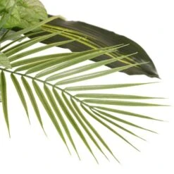 6ft. Artificial Fiddle Leaf Ficus Tree In White Decorative Pot -Michaels Shop D763733S 6