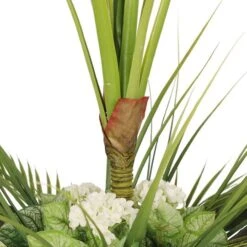 5ft. Artificial Tarovine Tree In White Decorative Pot 17 5ft. Artificial Tarovine Tree In White Decorative Pot -Michaels Shop D763736S 6