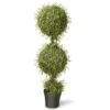 4ft. Mini Tea Leaf Two-Ball Topiary -Michaels Shop D766095S 1