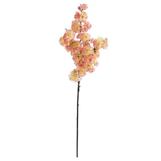 35'' Cherry Blossom Artificial Flower Spray, 3ct. White 4 35'' Cherry Blossom Artificial Flower Spray, 3ct. White - Image 2